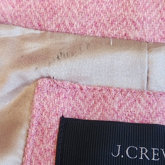 100% wool pink herringbone Schoolboy blazer - Picture 12 of 16